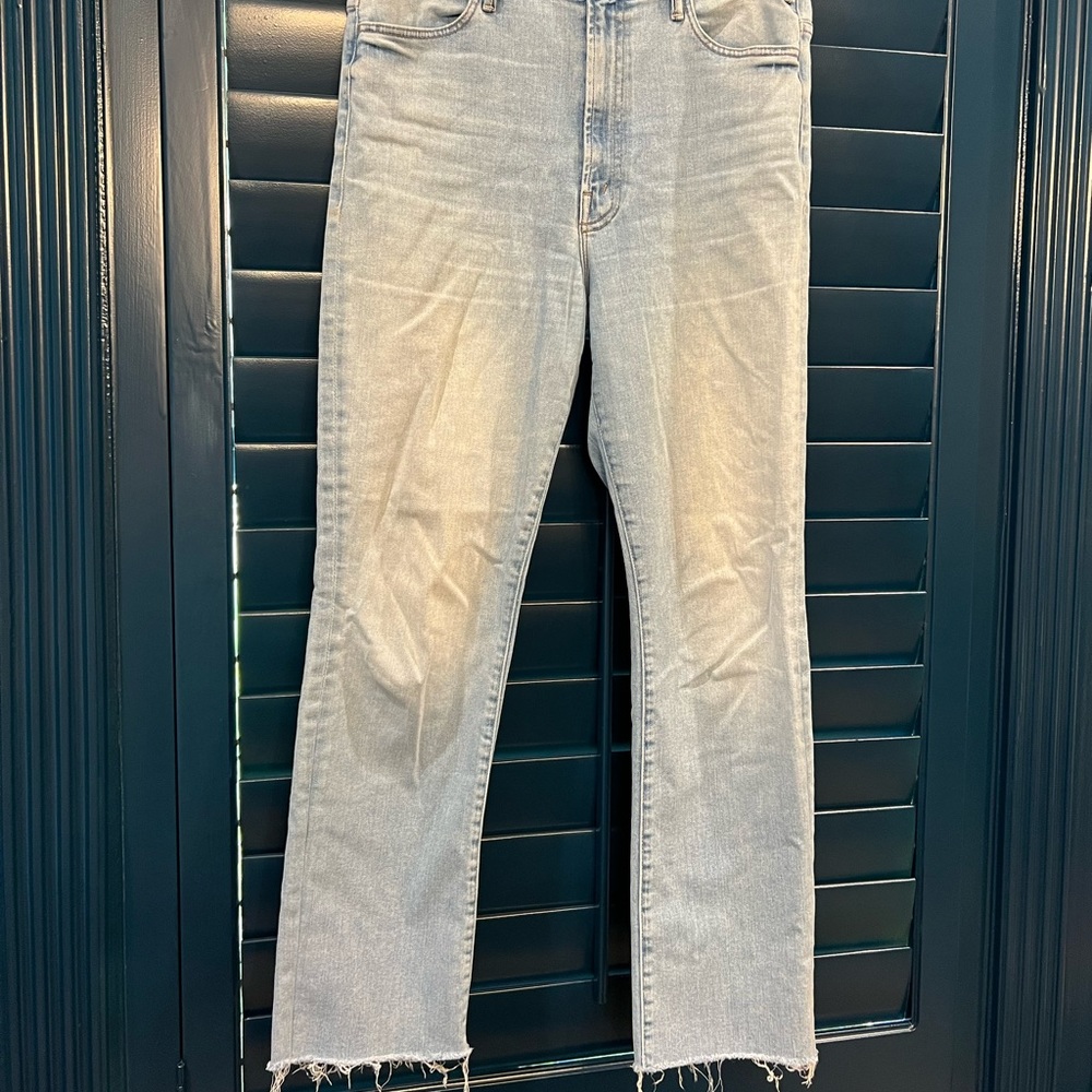 MOTHER Denim - The Hustler Ankle Fray - Size 32